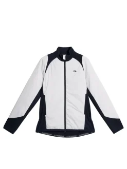 Jackets|Outdoor<J.Lindeberg Sanaa Hybrid Jacket White