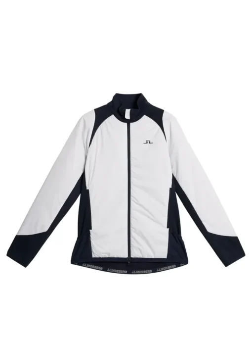 Jackets|Outdoor<J.Lindeberg Sanaa Hybrid Jacket White