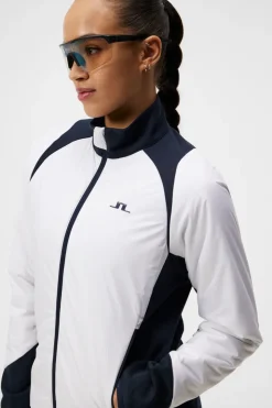 Jackets|Outdoor<J.Lindeberg Sanaa Hybrid Jacket White