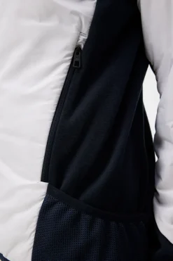 Jackets|Outdoor<J.Lindeberg Sanaa Hybrid Jacket White