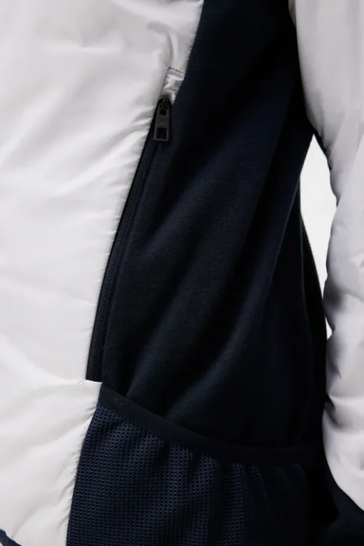 Jackets|Outdoor<J.Lindeberg Sanaa Hybrid Jacket White
