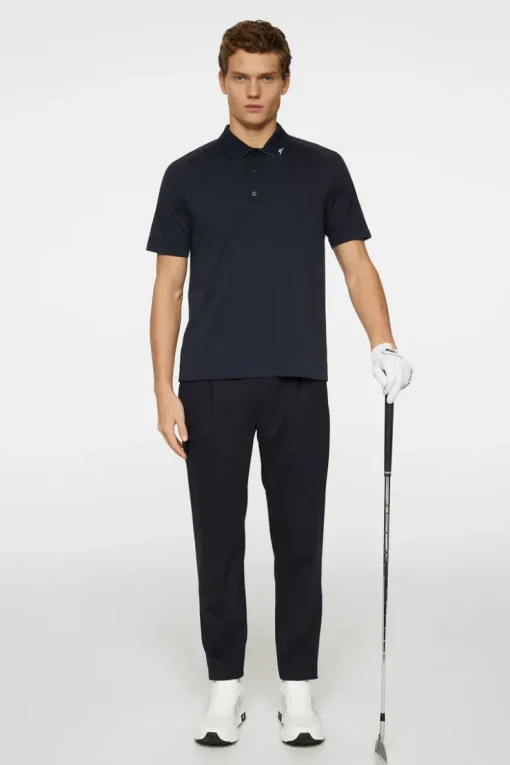 Golf|Polo Shirts<J.Lindeberg Sanny Seamless Polo JLNavy