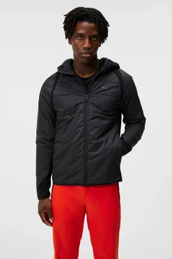Base & Mid Layers|Outdoor<J.Lindeberg Scott Hybrid Hood Black