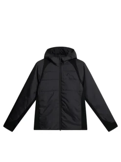 Base & Mid Layers|Outdoor<J.Lindeberg Scott Hybrid Hood Black