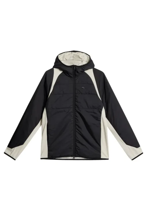 Base & Mid Layers|Outdoor<J.Lindeberg Scott Hybrid Hood Colorblock AlmondMilk
