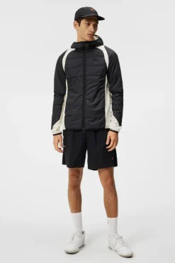 Base & Mid Layers|Outdoor<J.Lindeberg Scott Hybrid Hood Colorblock AlmondMilk