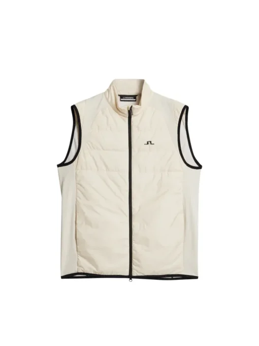 Vests|Outdoor<J.Lindeberg Scott Hybrid Vest AlmondMilk