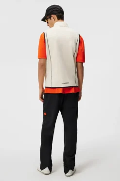 Vests|Outdoor<J.Lindeberg Scott Hybrid Vest AlmondMilk