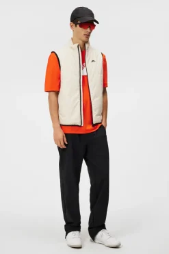 Vests|Outdoor<J.Lindeberg Scott Hybrid Vest AlmondMilk