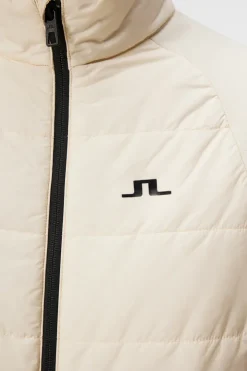 Vests|Outdoor<J.Lindeberg Scott Hybrid Vest AlmondMilk