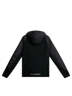 Active|Ski<J.Lindeberg Shawn Hybrid Hooded Jacket Black