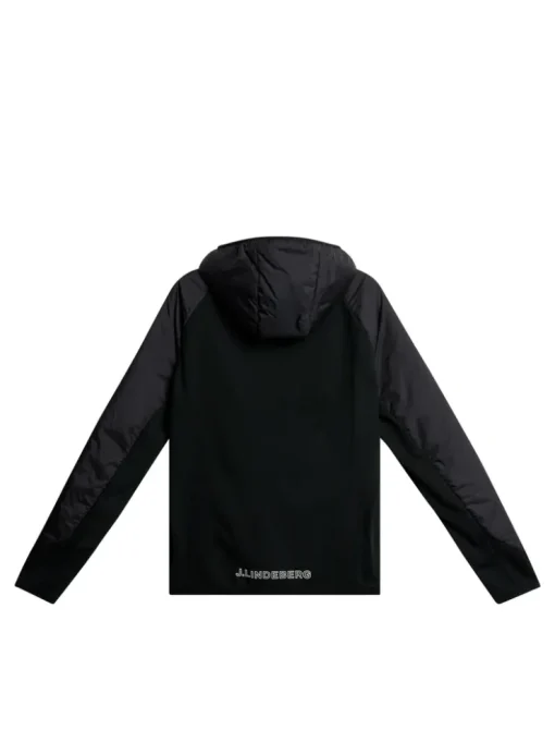 Active|Ski<J.Lindeberg Shawn Hybrid Hooded Jacket Black