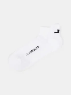 Golf|Golf Socks<J.Lindeberg Short Golf Sock White