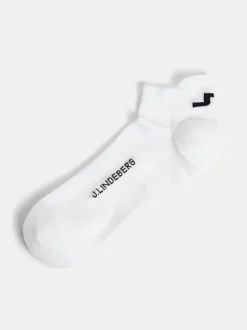 Golf|Golf Socks<J.Lindeberg Short Golf Sock White