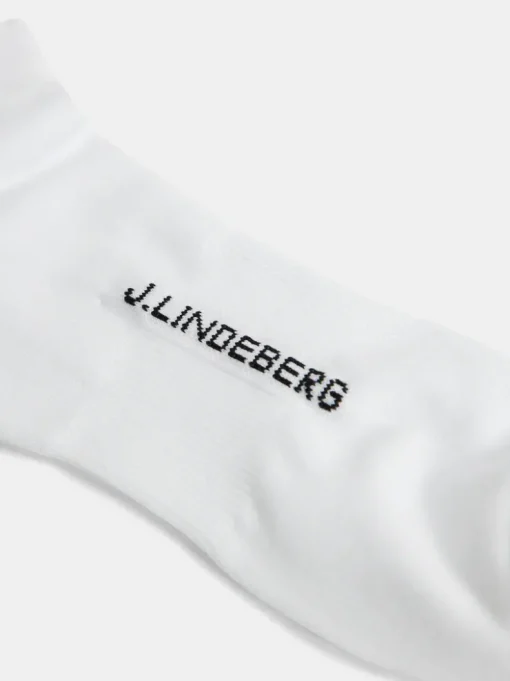 Golf|Golf Socks<J.Lindeberg Short Golf Sock White