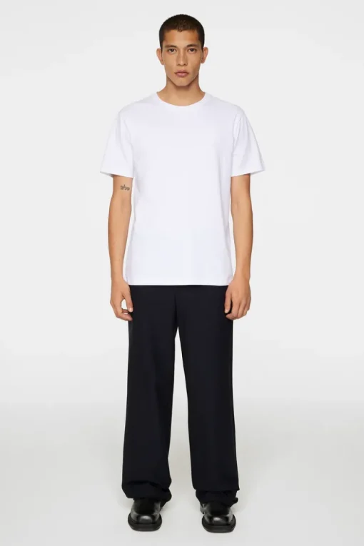 T-shirts|Tops<J.Lindeberg Sid Basic T-Shirt White