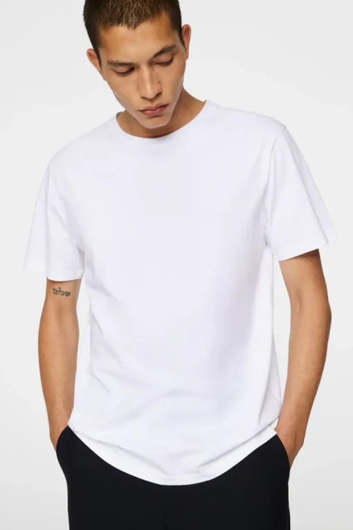 T-shirts|Tops<J.Lindeberg Sid Basic T-Shirt White