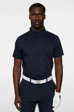 Golf|Polo Shirts<J.Lindeberg Silos Fit Polo JLNavy