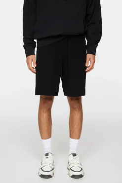 Bottoms|Shorts<J.Lindeberg Simon Knitted Boucle Shorts Black