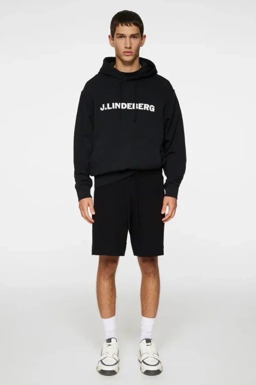 Bottoms|Shorts<J.Lindeberg Simon Knitted Boucle Shorts Black