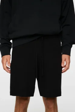Bottoms|Shorts<J.Lindeberg Simon Knitted Boucle Shorts Black