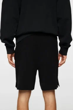 Bottoms|Shorts<J.Lindeberg Simon Knitted Boucle Shorts Black