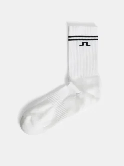 Accessories|Tennis<J.Lindeberg Slam Sock White