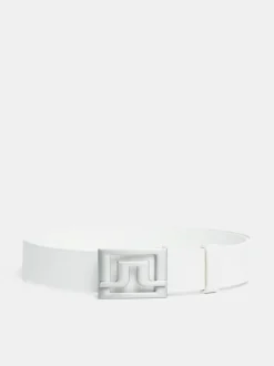 Golf|Golf Belts<J.Lindeberg Slater 40 Leather White