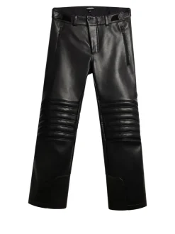 Ski|Bottoms<J.Lindeberg Sonny Leather Pants Black