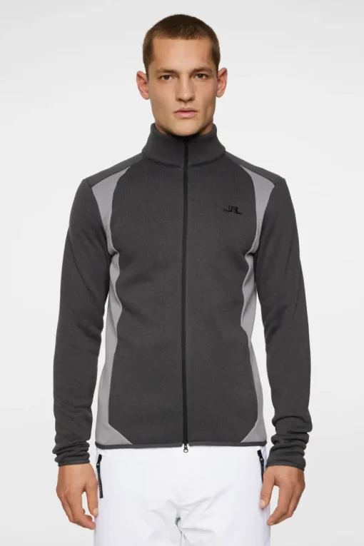 Ski|Base & Mid Layers<J.Lindeberg Steve Mid Layer Asphalt