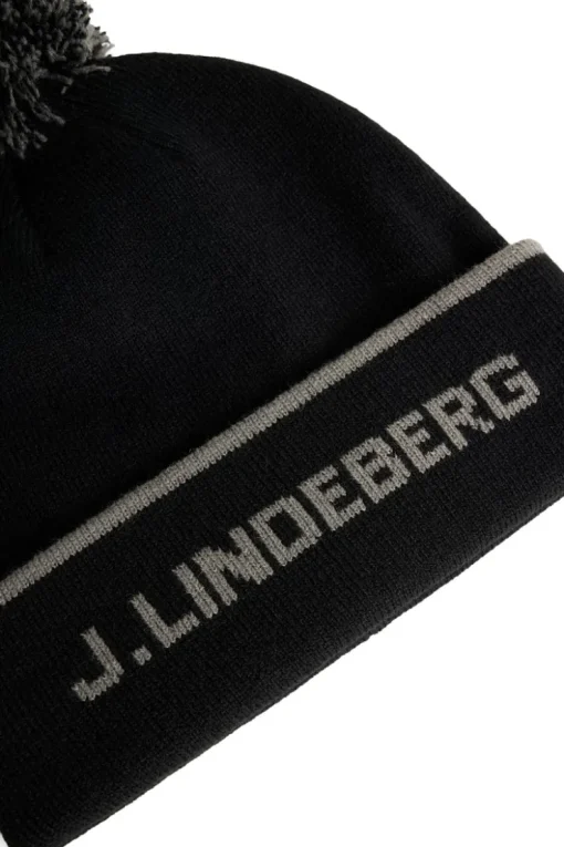 Accessories|Active<J.Lindeberg Stripe Beanie Black