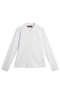 Golf|Base & Mid Layers<J.Lindeberg Susanna Mid Layer White