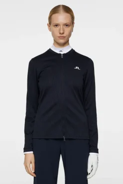 Golf|Base & Mid Layers<J.Lindeberg Susanna Mid Layer JLNavy