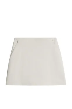 Golf|Skirts<J.Lindeberg Swinga Mid Skirt Moonbeam