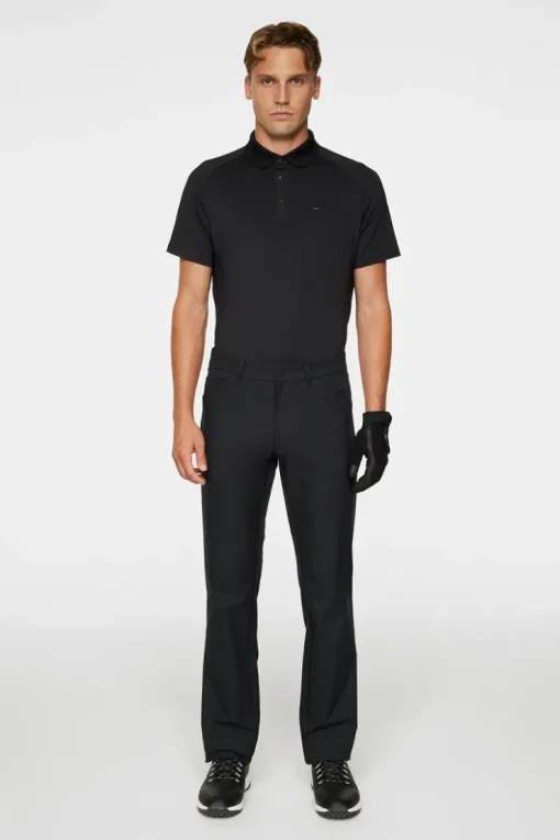 Golf|Polo Shirts<J.Lindeberg Tech Hybrid Polo Black