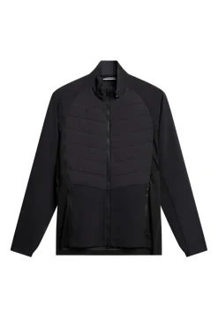 Golf|Jackets<J.Lindeberg Tech Hybrid Softshell Jacket Black