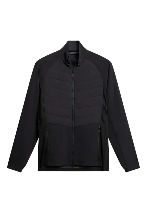 Golf|Jackets<J.Lindeberg Tech Hybrid Softshell Jacket Black