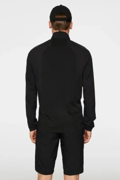 Golf|Jackets<J.Lindeberg Tech Hybrid Softshell Jacket Black