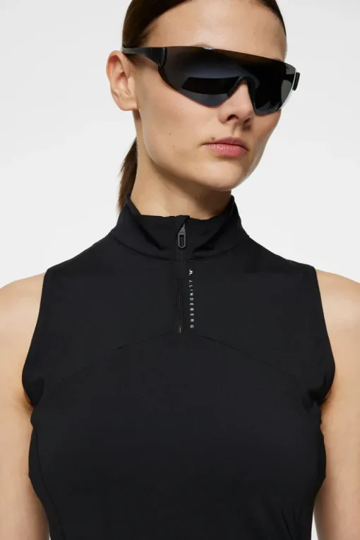 Golf|Tanks<J.Lindeberg Tiana Sleeveless Top Black