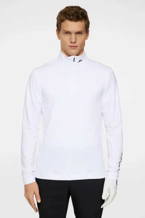 Golf|Base & Mid Layers<J.Lindeberg Tour Tech Mid Layer White