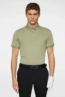 Golf|Polo Shirts<J.Lindeberg Tour Tech Polo OilGreen
