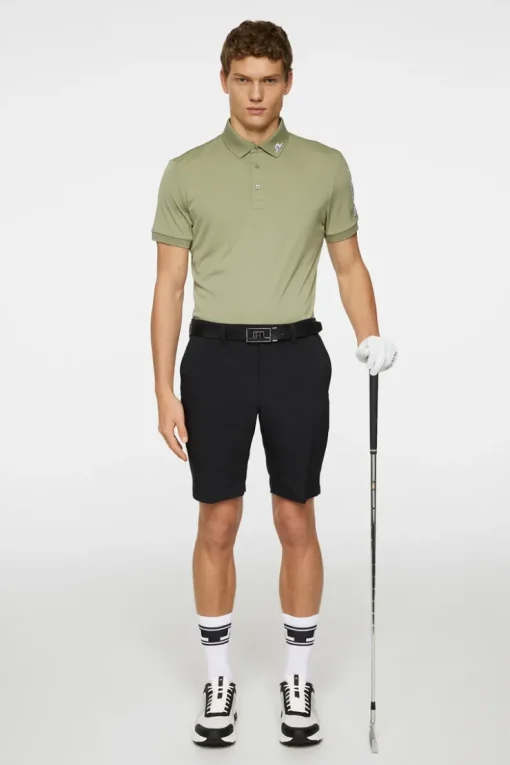 Golf|Polo Shirts<J.Lindeberg Tour Tech Polo OilGreen