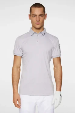 Golf|Polo Shirts<J.Lindeberg Tour Tech Polo LightGreyMelange