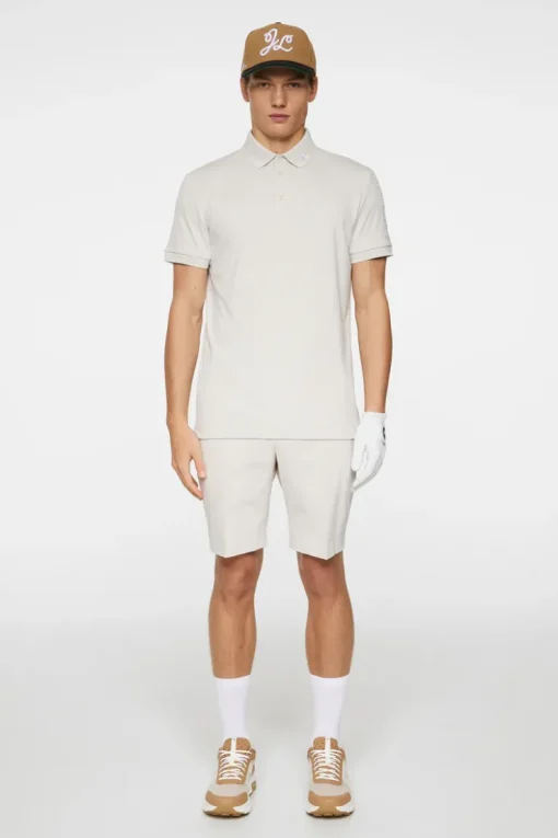 Golf|Polo Shirts<J.Lindeberg Tour Tech Polo Moonbeam