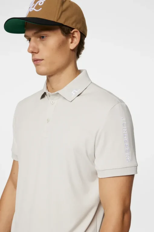 Golf|Polo Shirts<J.Lindeberg Tour Tech Polo Moonbeam