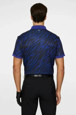 Golf|Polo Shirts<J.Lindeberg Tour Tech Print Polo TourTigerClematisM