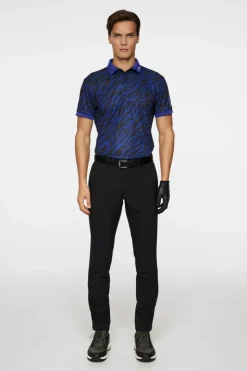 Golf|Polo Shirts<J.Lindeberg Tour Tech Print Polo TourTigerClematisM