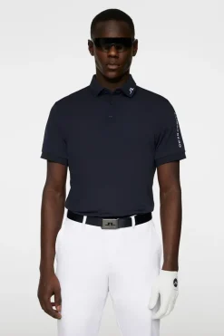 Golf|Polo Shirts<J.Lindeberg Tour Tech Reg Fit Golf Polo JLNavy