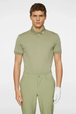 Golf|Polo Shirts<J.Lindeberg Tour Tech Slim Fit Polo OilGreen