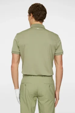 Golf|Polo Shirts<J.Lindeberg Tour Tech Slim Fit Polo OilGreen
